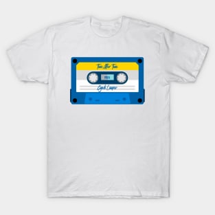 Cyndi Lauper Classic Blue Cassette T-Shirt